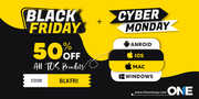 TheOneSpy Black Friday & Cyber Monday Deals 50% Flat OFF on All Produc